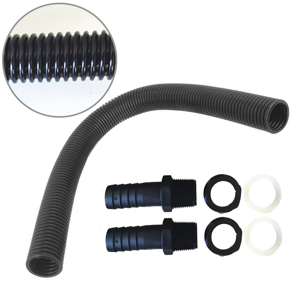 Pipe Hose Connector Base Bucket Fitting Fixing Garden Outdoor Plastic Rain Barrels Storing Rainwater Water Butt Pipe Hose Connector