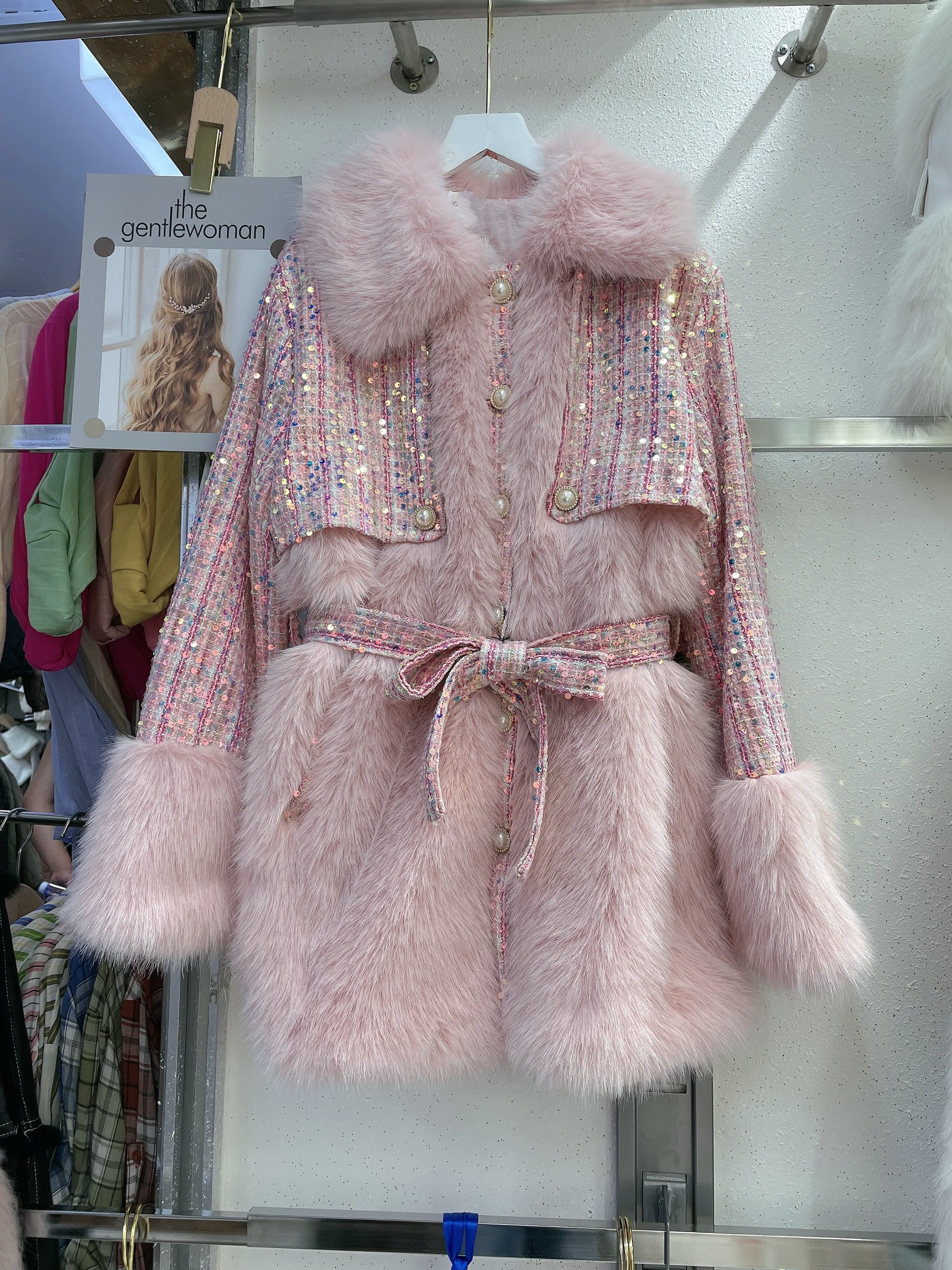 Jaqueta de lantejoulas rosa feminina, casaco high-end, outwear high-end,  luxo, famoso, design de marca internacional, qualidade superior - AliExpress