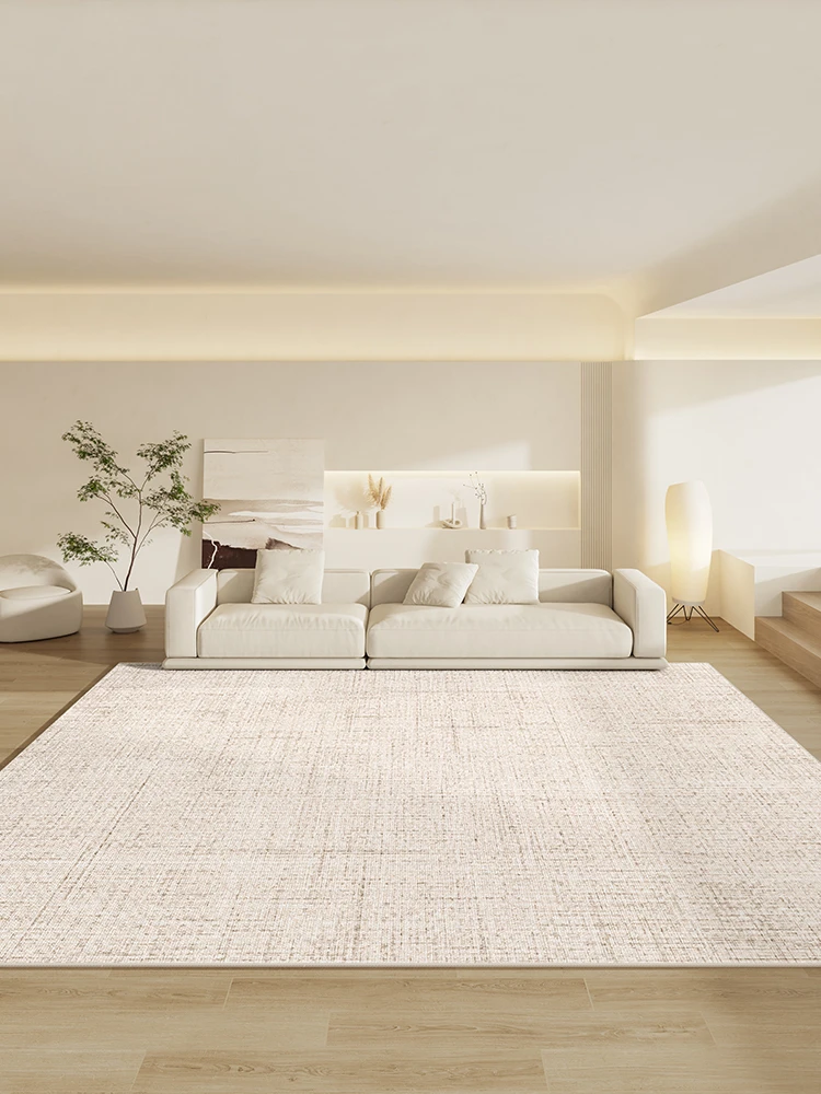 Living Room Cream Style Sofa Carpets Easy Care Bedroom Bedside Large Area Carpet Luxury Cloakroom Decoration Non-slip Rugs Ковер