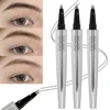 2Point Liquid Two-pronged Eyebrow Pencil Waterproof Sweat-proof Outline Eyebrow Shape Easy To Wear Microblade Brow Pencil Makeup 6