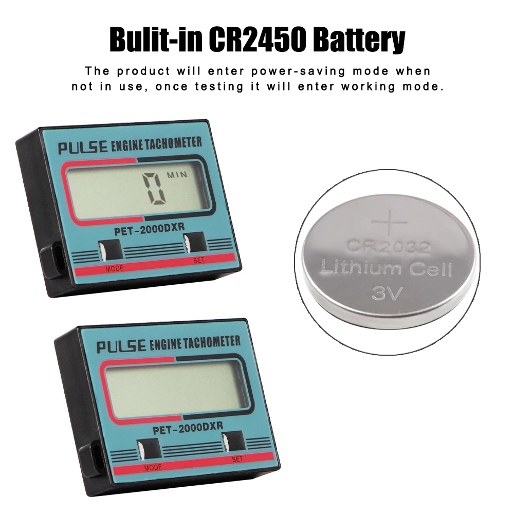 6-Digit Display Tachometer Frequency Counter Linear Speedometer Gauge