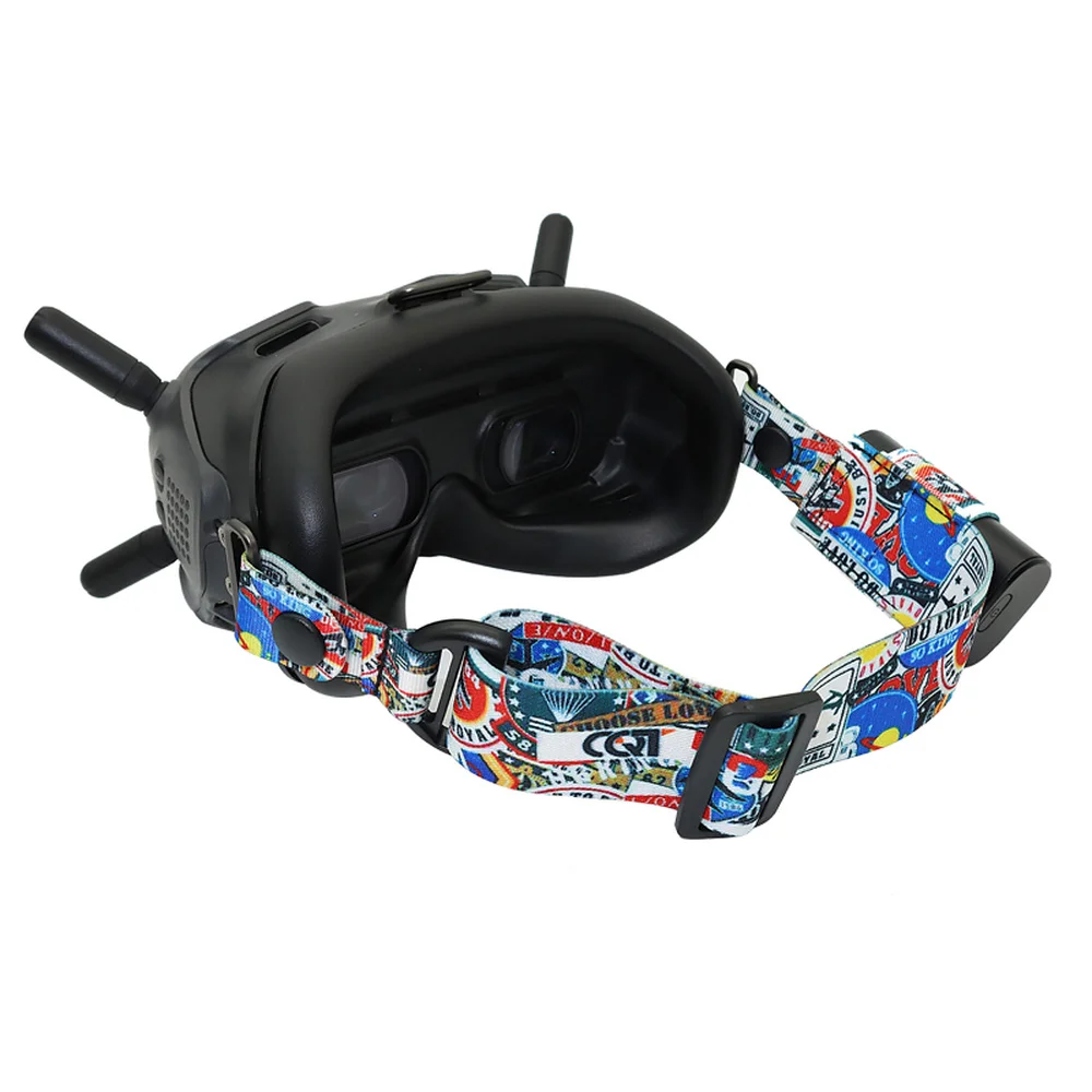 Headband for DJI Avata FPV Goggles V2 Battery Holder Head Strap Power Supply Cable Dustproof Pad for DJI Goggles 2 Accessories drone goggles accessories
