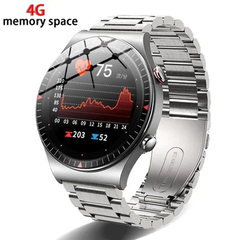 Reloj inteligente con Bluetooth para hombre pulsera con Monitor de ritmo card aco llamadas auriculares m