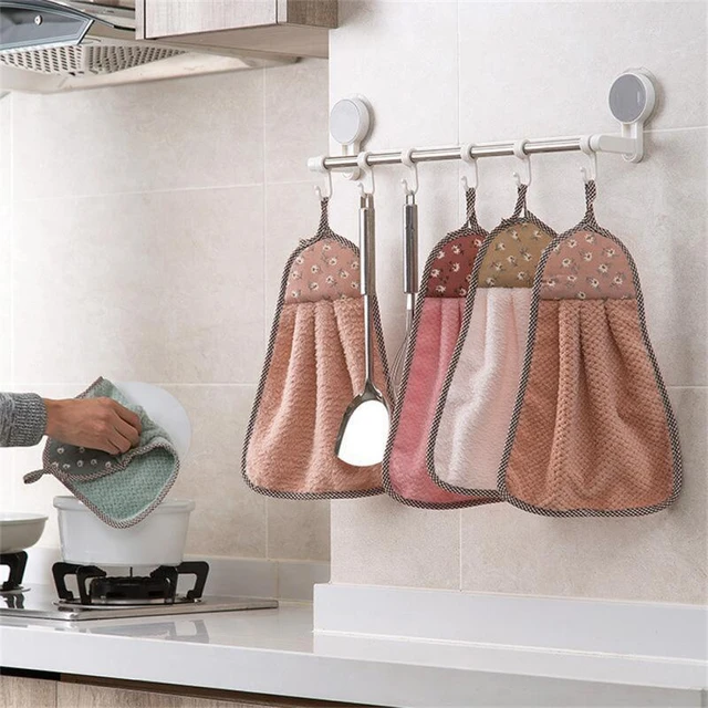Hand Towel for Kitchen Soft Hanging Towel Quick-Dry Absorbent Dish Towel  Home Towels - China Hand Towel and Dish Towel price