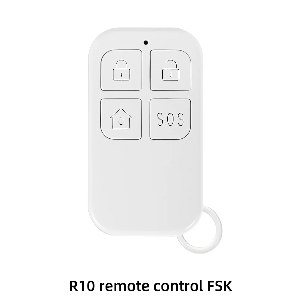 KERUI nouveau système d'alarme de panneau d'écran tactile de 7 pouces avec capteurs 4G + WiFi bricolage vos Kits d'alarme à domicile FSK/ASK Protection de sécurité G70