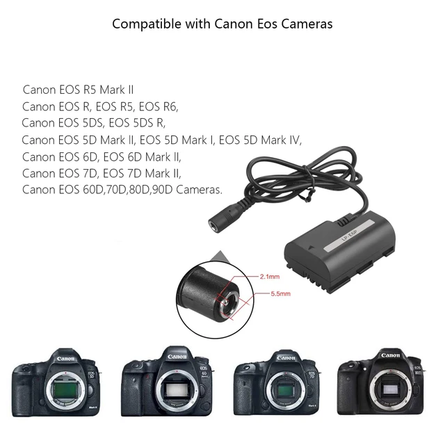 Kastar Replacement Battery For Canon LP-E6NH & EOS R, EOS Ra Cameras - 2950mAh, 7.2V Li-Ion