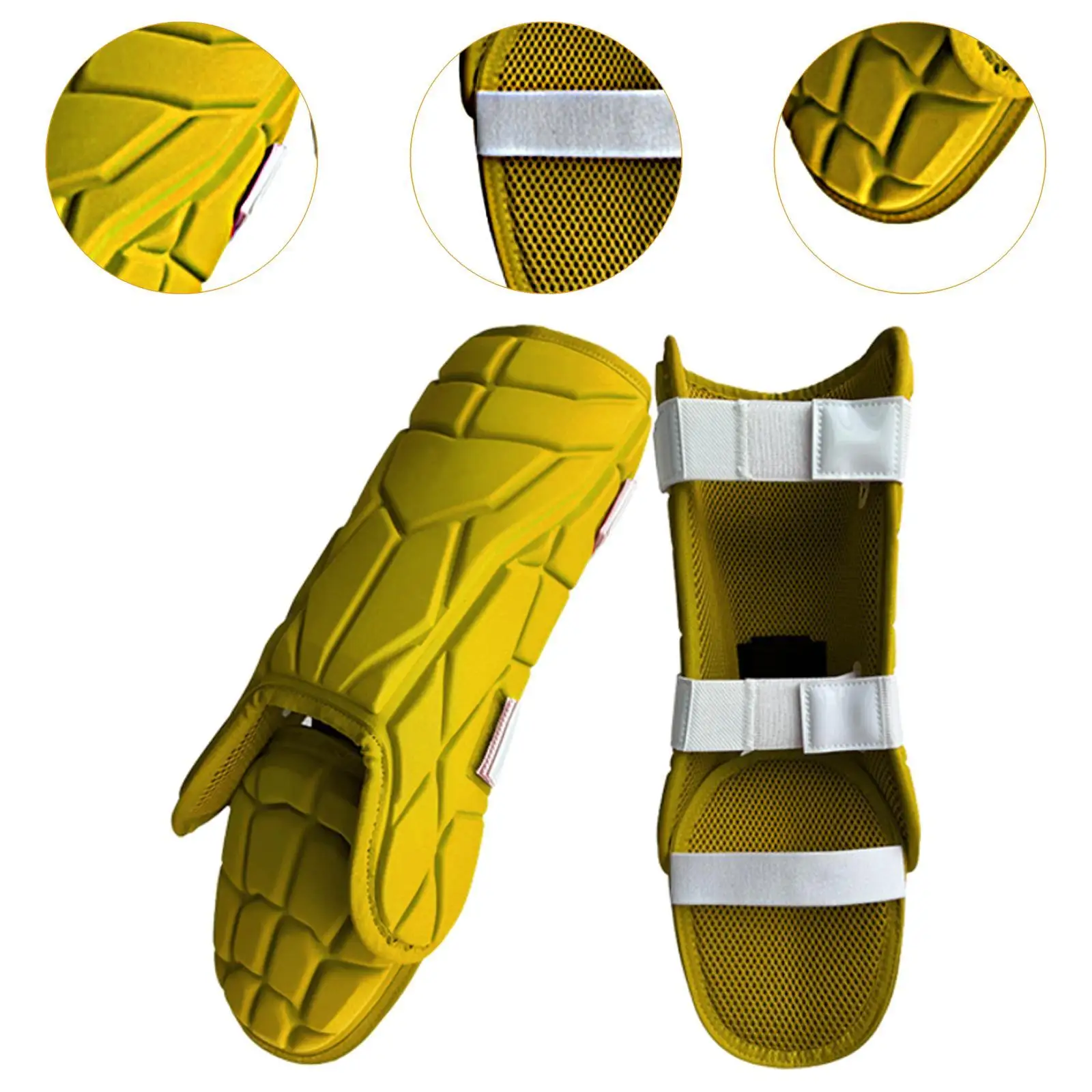 Baseball Batter Leg Guards, Shin Protection Ergonomic Multifunction Compact