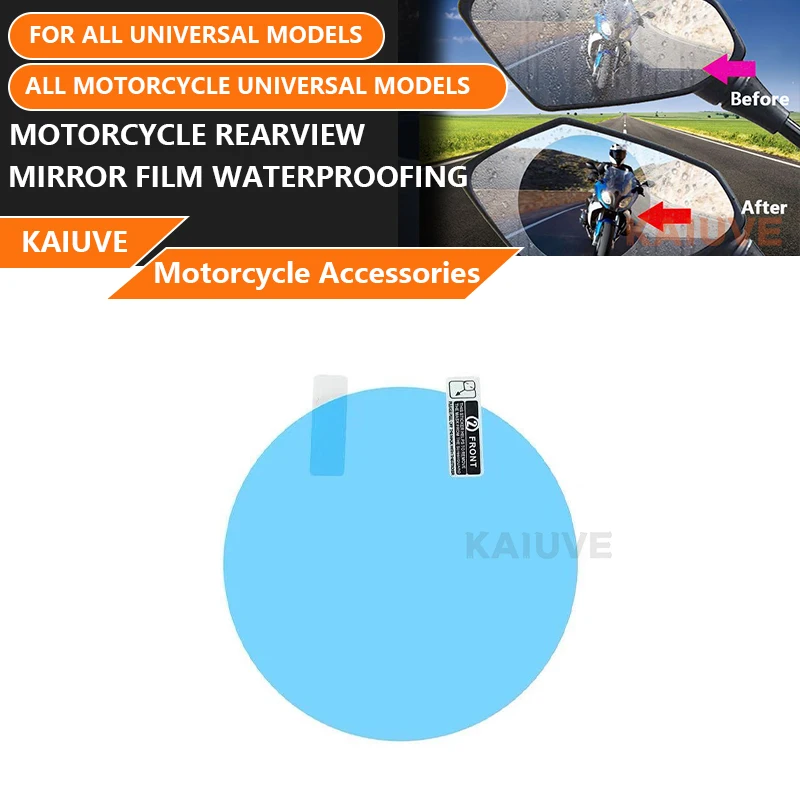 

2 шт. наклейка на мотоцикл, непромокаемая пленка для мотоцикла, автомобиля, зеркала заднего вида, пленка от дождя, прозрачная пленка для мотоцикла, автомобиля