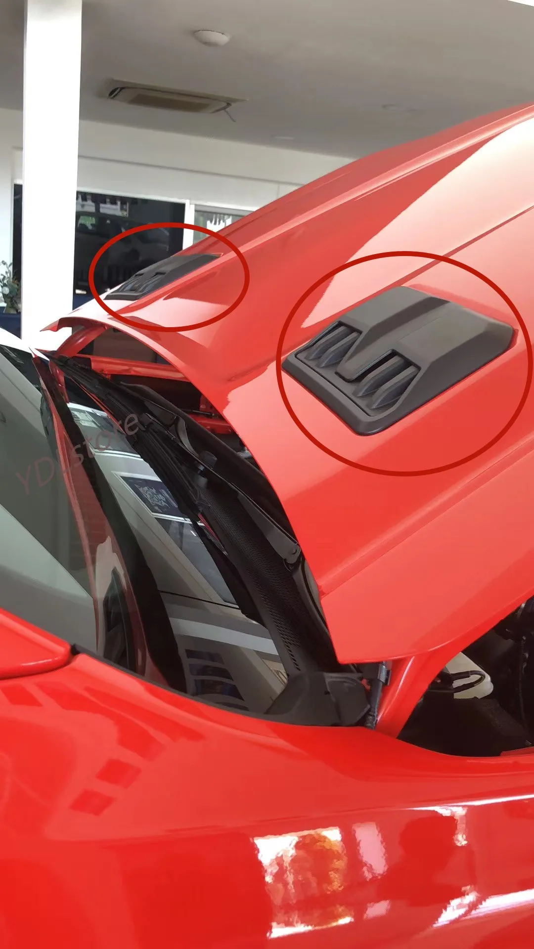 Universal Car Exterior Accessories ABS Bonnet Hood Cover For Raptor Type Decorative Cover For Ranger And Everest car body trim accessories