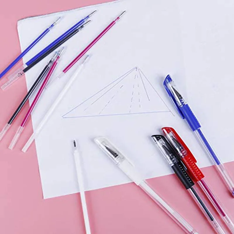 44 Pieces Heat Erase Pens Fabric Marking Pens for Quilting, Sewing, DIY Dressmaking, Sewing Marking Pens