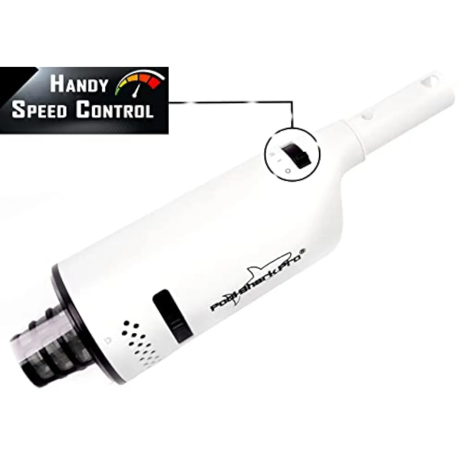 PRO Cordless Pool Vacuum, 1.5 Hours Strong Suction, 3-in-1 Multi-Task, White Plastic, High Suction Power, Large Debris Chamber,