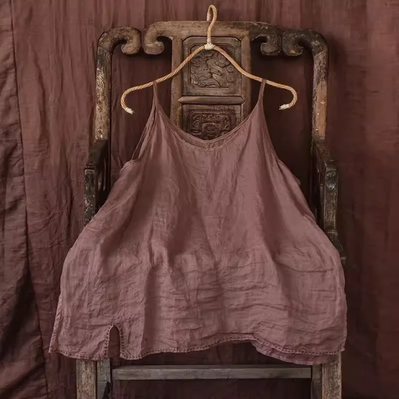 Retro pink [high quality linen]