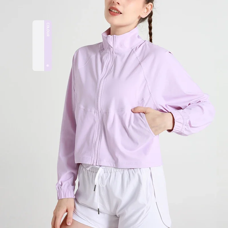 طويلة الأكمام قميص يوجا اللياقة البدنية تجريب الري...