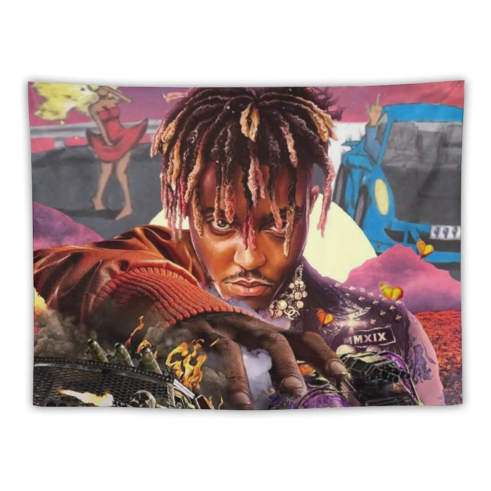 

armed world car Tapestry House Decorations Wall Hanging Decor Wall Hangings Decoration Tapestry