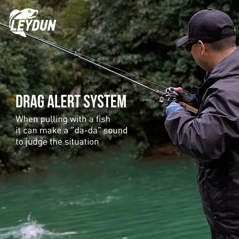 Leydun-マイクロフィッシングリール,超軽量,146g,7.3:1,ダブルスプール