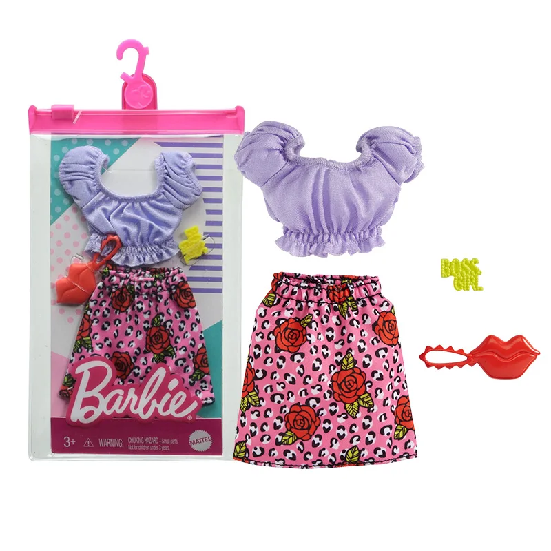 Mattel-Vestidos Barbie para niñas, accesorios de ropa, juguetes bonitos niñas, regalo de cumpleaños y Navidad, 2021 _ - AliExpress Mobile