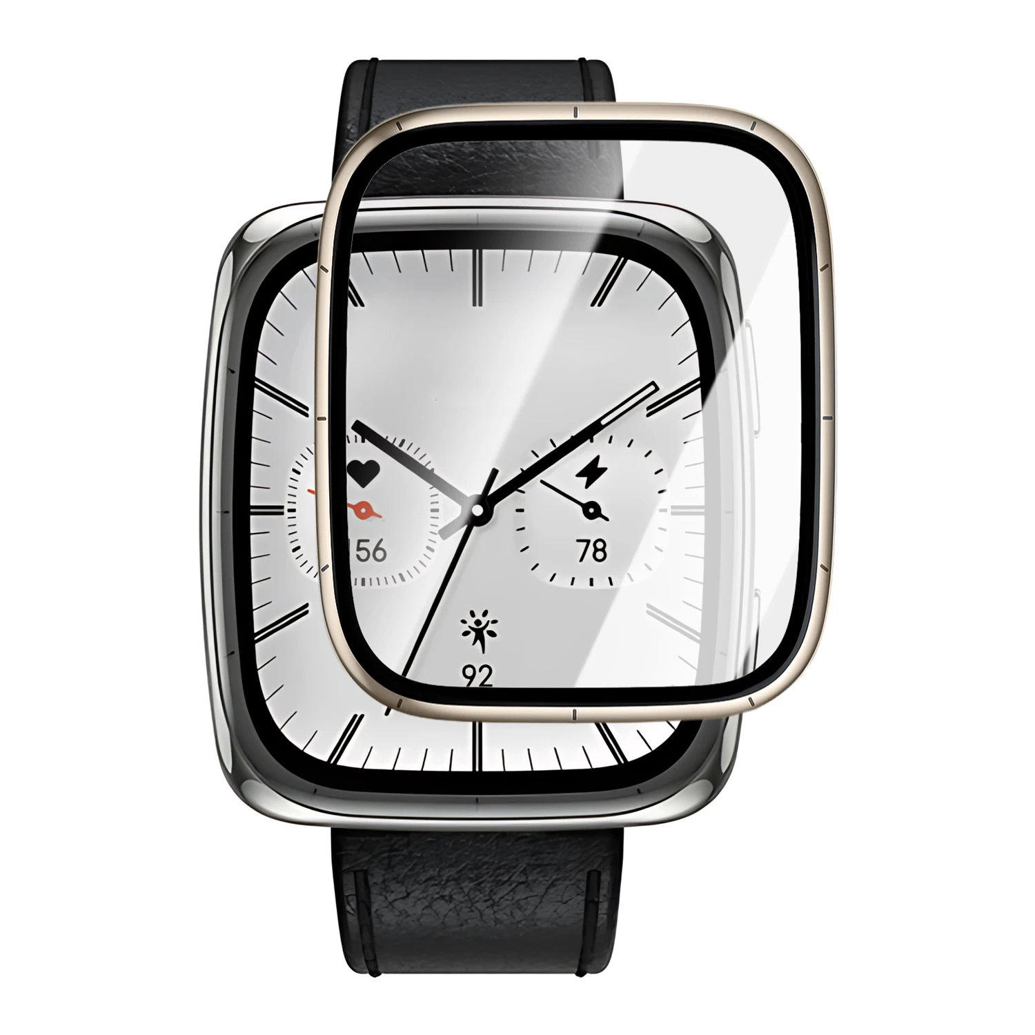 For Amazfit Active 2 Square Screen Protector Anti-Scratch 3D Full Coverage Flim Case Friendly HD Clear Cover for Active 2 Square