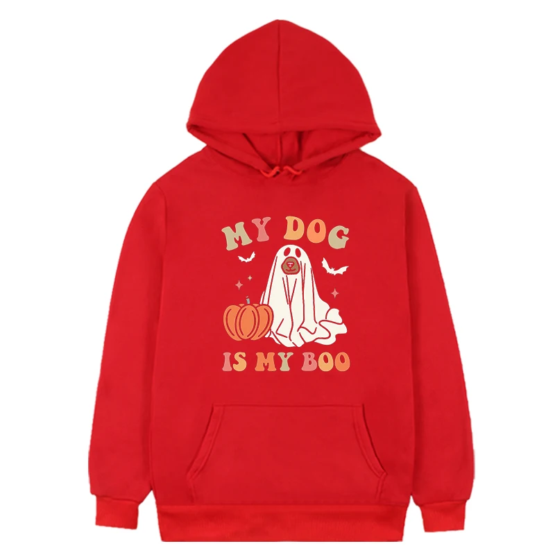 Boo Sweatshirt Mom Hoodies Dog Lover Clothes Halloween Dog Sweatshirt Funny Halloween Hoodie Aesthetic