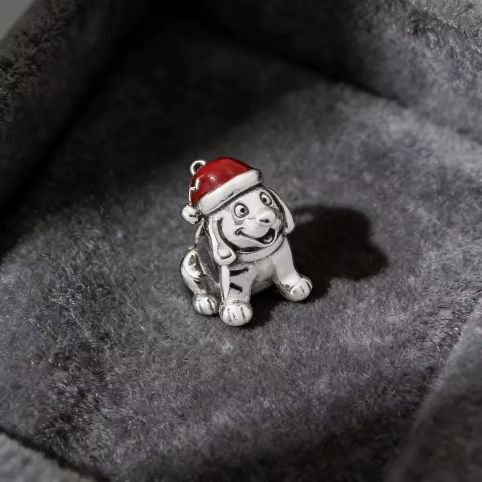 925 Silver Hypoallergenic Jjewelry, Simple and charming bead pendant, suitable for original DIY Bracelets, Wedding Party Gifts - 2