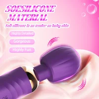 Leistungsstarker AV-Vibrator, Nippel-Klitoris-Stimulator, 10 Geschwindigkeiten, G-Punkt-Massagegerät, Zauberstabdildo, weiblicher Masturbator, Sexspielzeug für Frauen 4