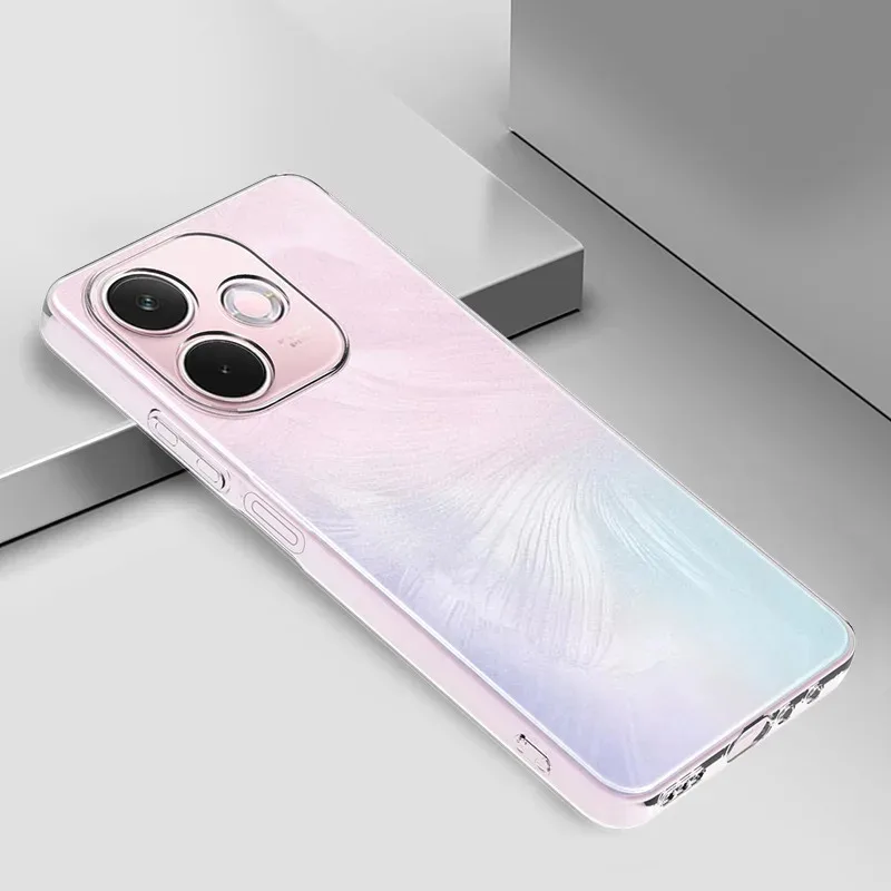 OPPO A5 Pro 5G Clear Slim Soft TPU Back Cover - Perfect Fit Transparent Phone Case