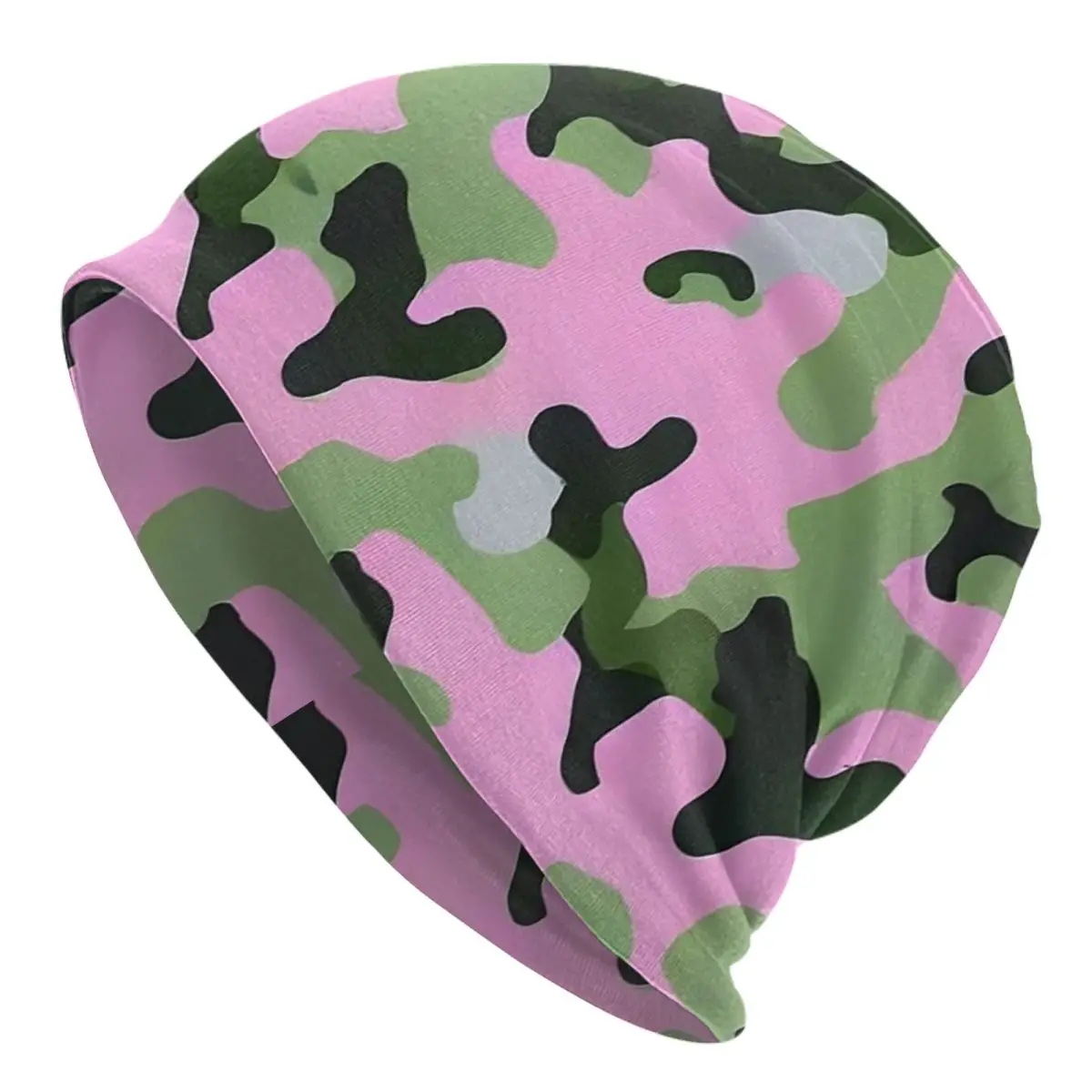 

Pink Camouflage Camo Bonnet Hats Knit Hat Hip Hop Outdoor Skullies Beanies Hat Men's Women's Spring Thermal Elastic Caps