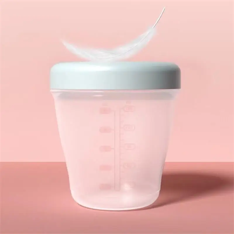 150ml Jar 5oz Portable Baby Food Storag Box Multiple Openings Cereal Cartoon Infant Milk Powder Box Toddle Snack Container