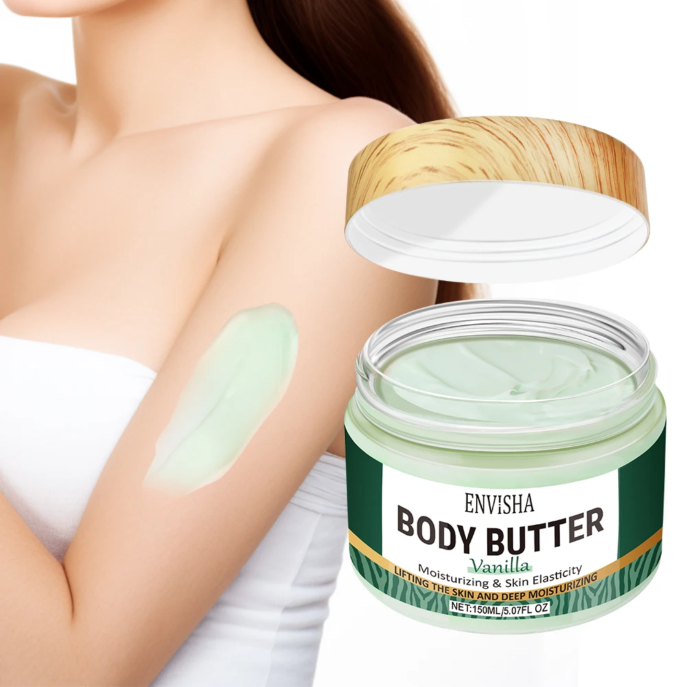 Vanilla Skin Care Face Body Butter Lotion Cream Whitening Deeply Moisturizing Brightening Remove Melanin Elasticity Lifting 2