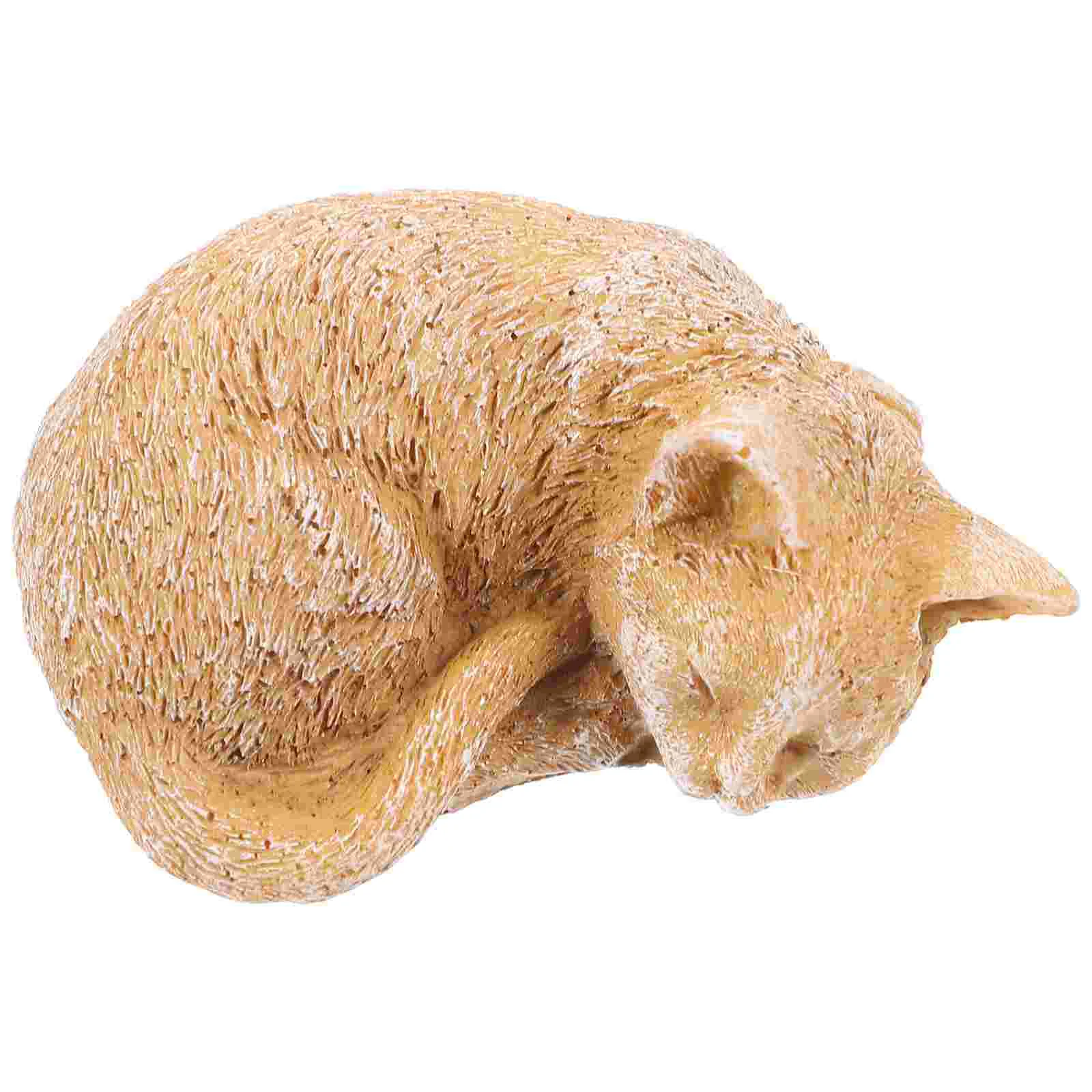 

Garden Pet Memorial Stone Ornament Pet Tribute Statue Animal Statute Ornament