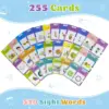 Baby Early Educational Learning English Talking Flash Card Words Reading Machine Audio Electronic Language Toy for Toddler Kid 3