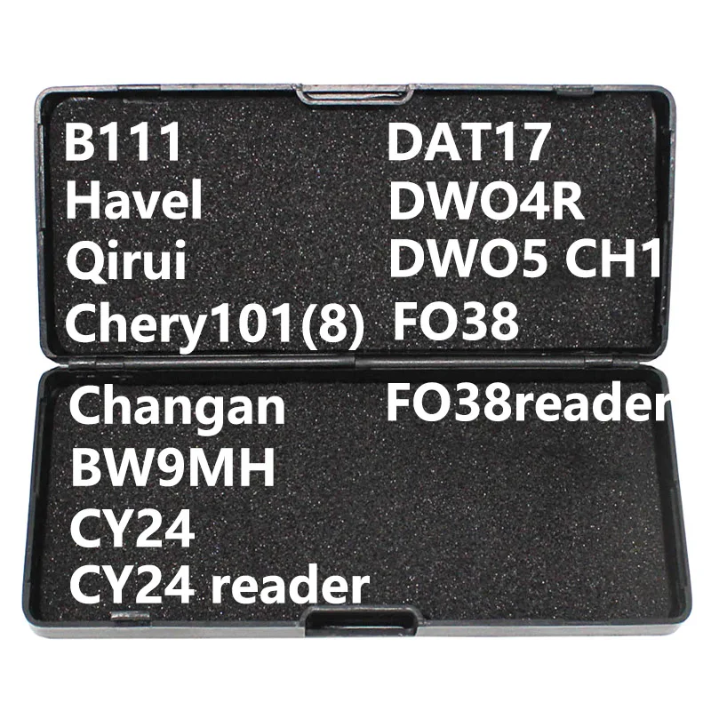 diesel glow plugs No Black box LiShi 2 in 1 Locksmith Tools B111 BW9MH CY24 DAT17 DWO4R DWO5 CH1 FO38 for Havel QiruiChangan Chery Locksmith Tools diesel glow plugs
