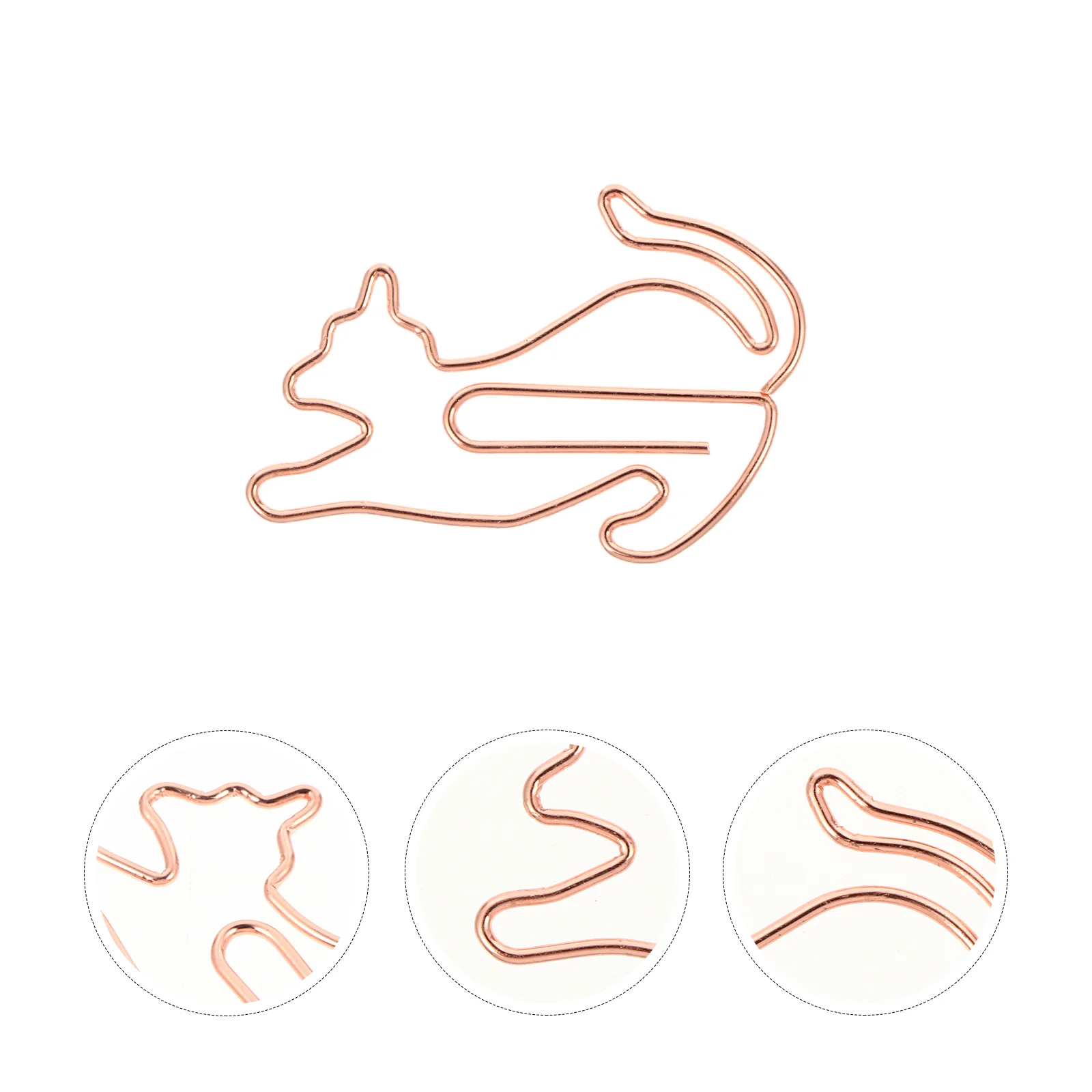 

Creative Bookmark Clips Lovely Dog Shaped Decor Decor strong and for long serving life.
