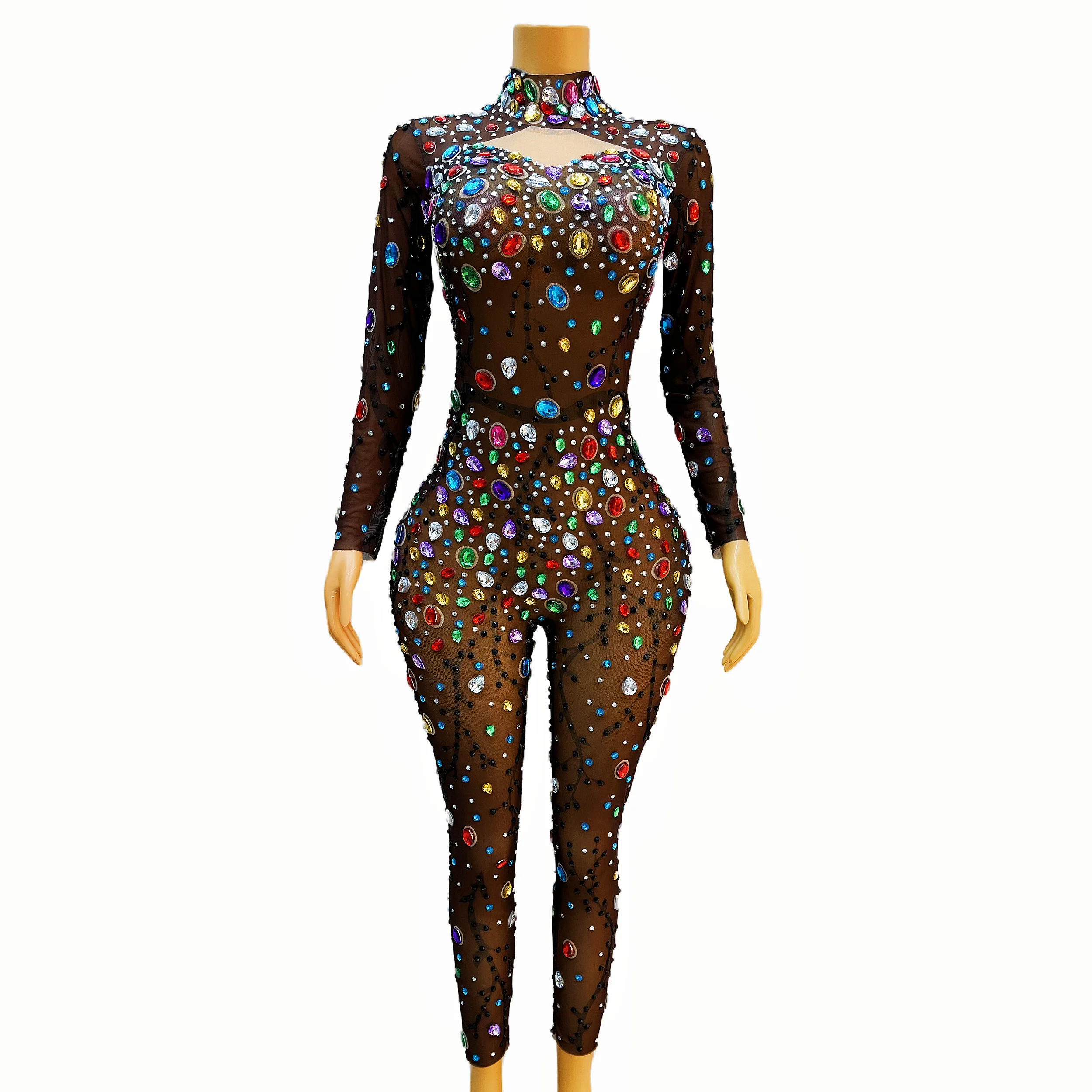 Tuta Danza Bambina Con Strass E Glitter - Body Manica Lunga E Leggings Vita Alta Per Ballo - Foto 9