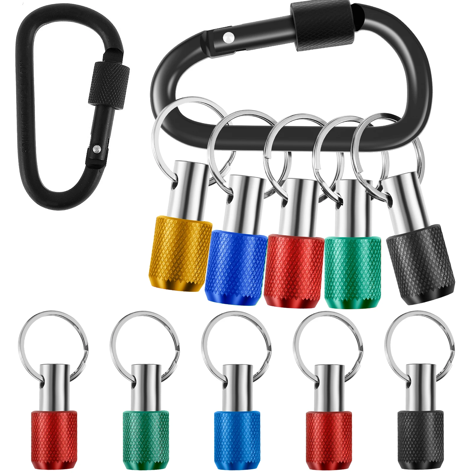 

10 шт., держатель для бит из алюминиевого сплава, 1/4 дюйма