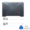 BLACK A HINGES