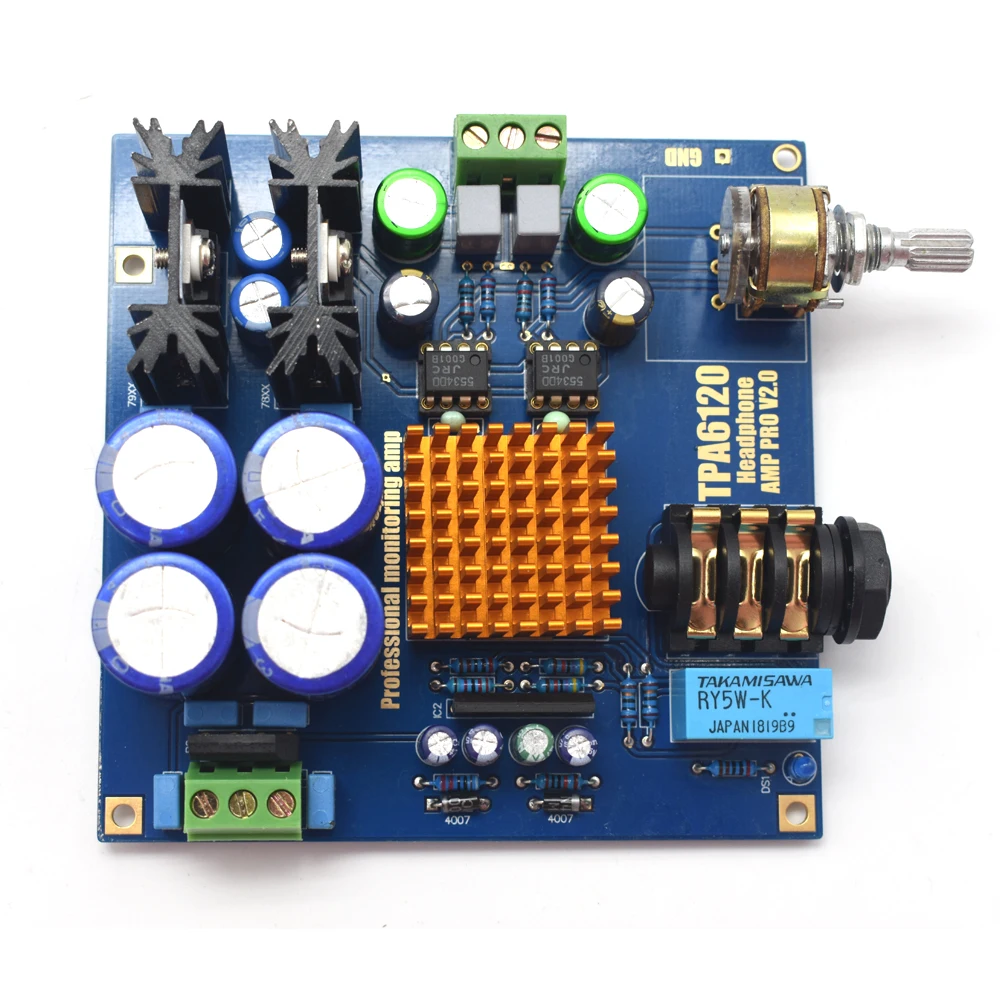 Fone de Ouvido Amplificadores de Áudio Mesmo e Placa Lusya Hi-fi Amplificador Placa Atenas Entusiasta Imperial Faça Você Acabada Tpa6120a2 - Image 4