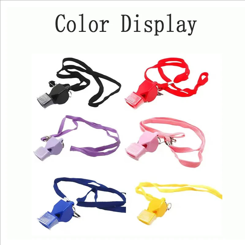 Sports Referee Whistle with Detachable Lanyard 6