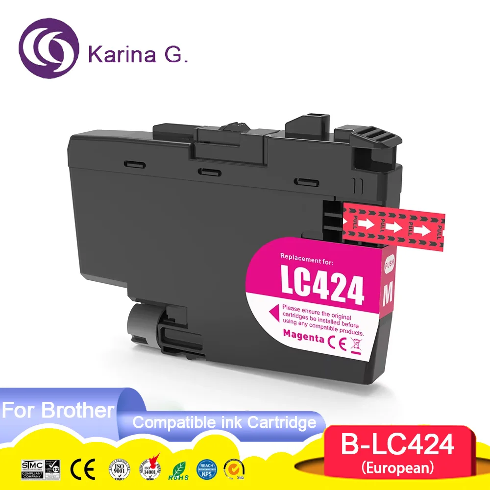 Standard capacity LC424 LC 424 Premium Compatible Ink Cartridge For  DCP-J1200W,