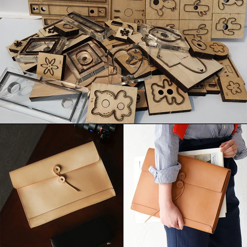 

Японская стальная форма для ножей, женская сумка для файлов, сумка для копирования, форма для ножа, кожаный инструмент, форма для ножа