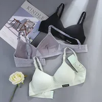 Sous-vêtements de Sport pour adolescentes, sans couture, sans armatures, soutien-gorge d'entraînement, doux pour la peau, vêtements d'écolière de petite taille 4