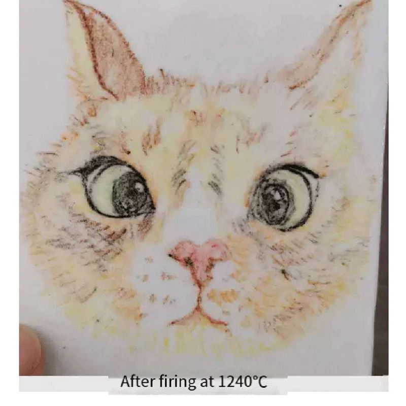 언더글레이즈 연필, 도자기 언더글레이즈 연필, 도자기 정밀 언더글레이즈 연필, 4 개