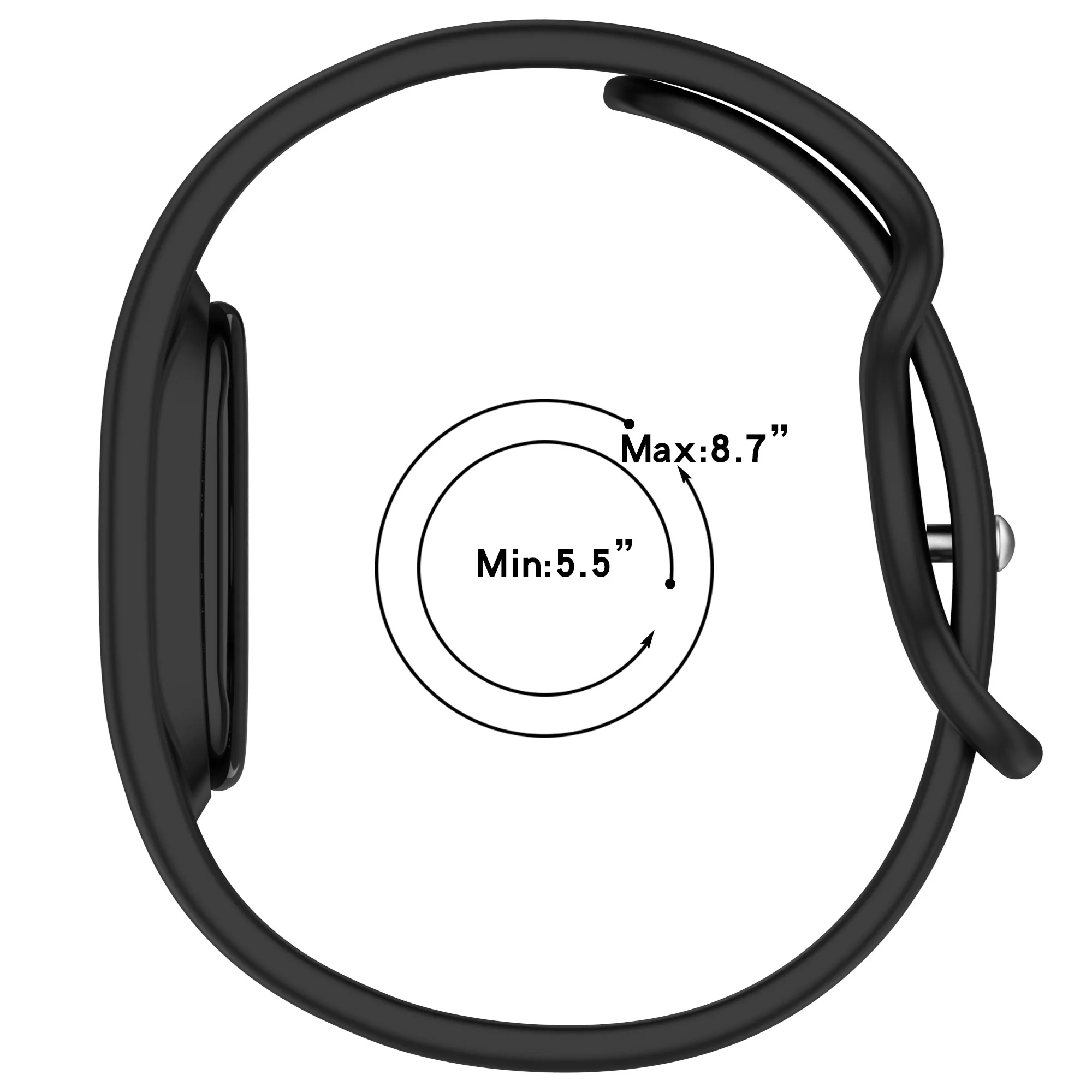 Sport Breathable Silicone Loop Replacement Band