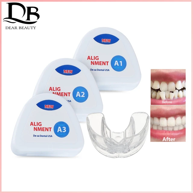 Nuevos Dientes Ortodoncia Aparato Aparato Aparato Aparatos Silicona  Alineación Entrenador Dientes Retenedor Bruxismo Protector Bucal Brackets-sizemoderate  Hard D2 Best Sh