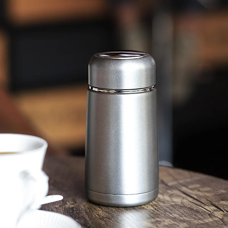 300Ml Mini Plain Stainless Steel Mug Outdoor Travel Tea Coffee