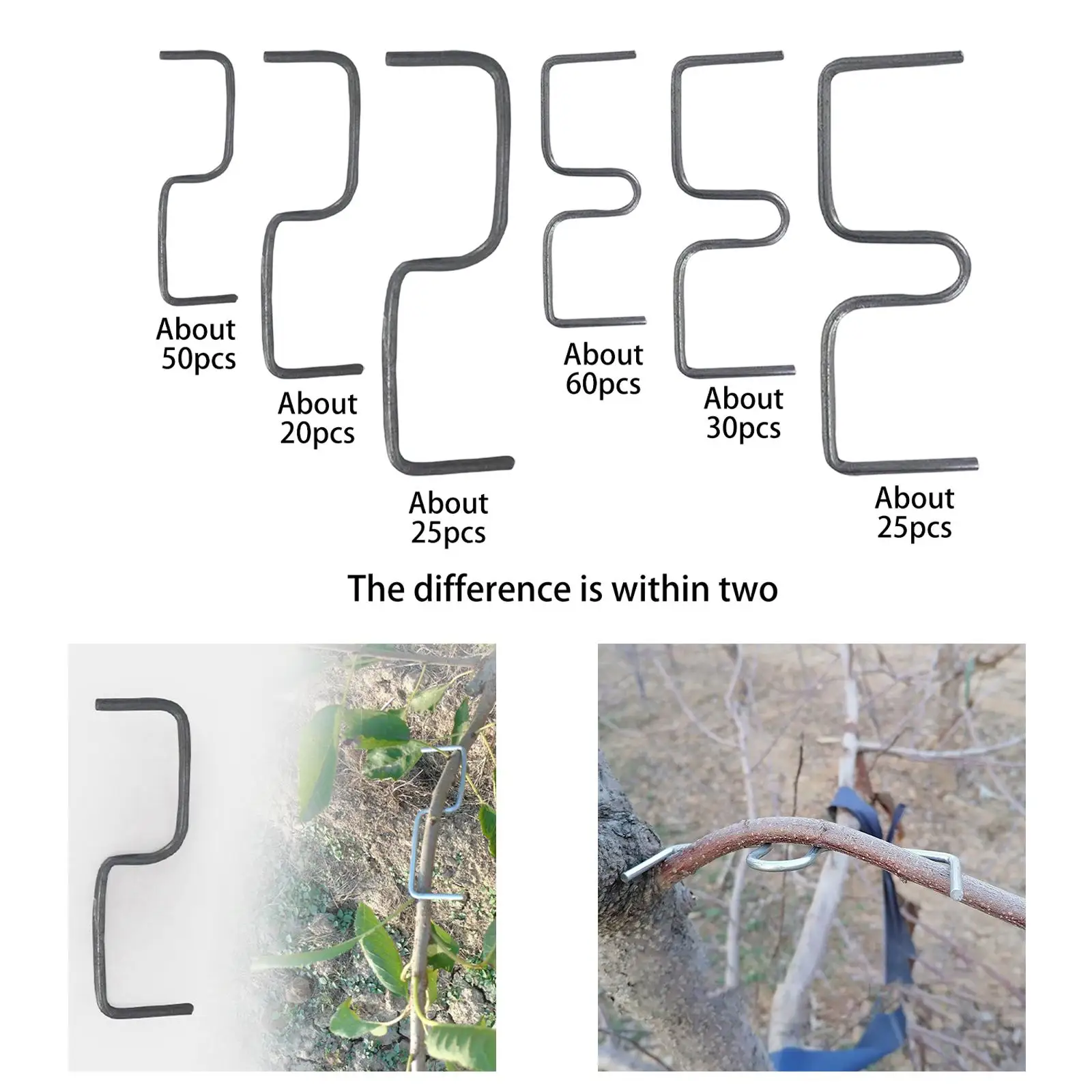 Plant Supports Branch Limb Spreader Farm Tools Garden Limb Frame Branch Plant Support Steel Wire Orchard for Fruit Tree Puller