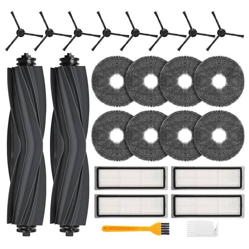 

For Dreame L10S Ultra / L10 Ultra, For Xiaomi X10+ Robot Vacuum Cleaner Main Side Brush Hepa Filter Mop Cloth Accessories