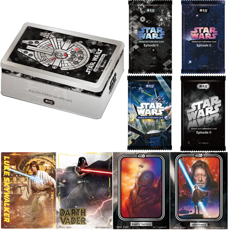 

Card.fun Original Star Wars Global Art Collectible Card Premium Character Card Children's Game Toy Card Christmas Halloween Gift