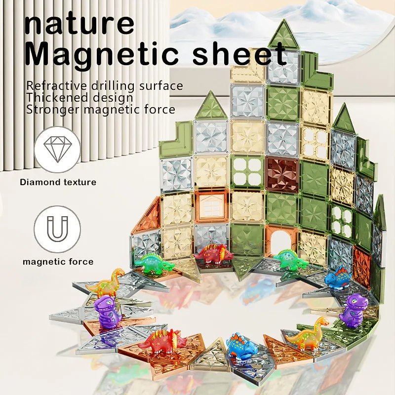 Magnetic Building Blocks for Kids STEM Learning