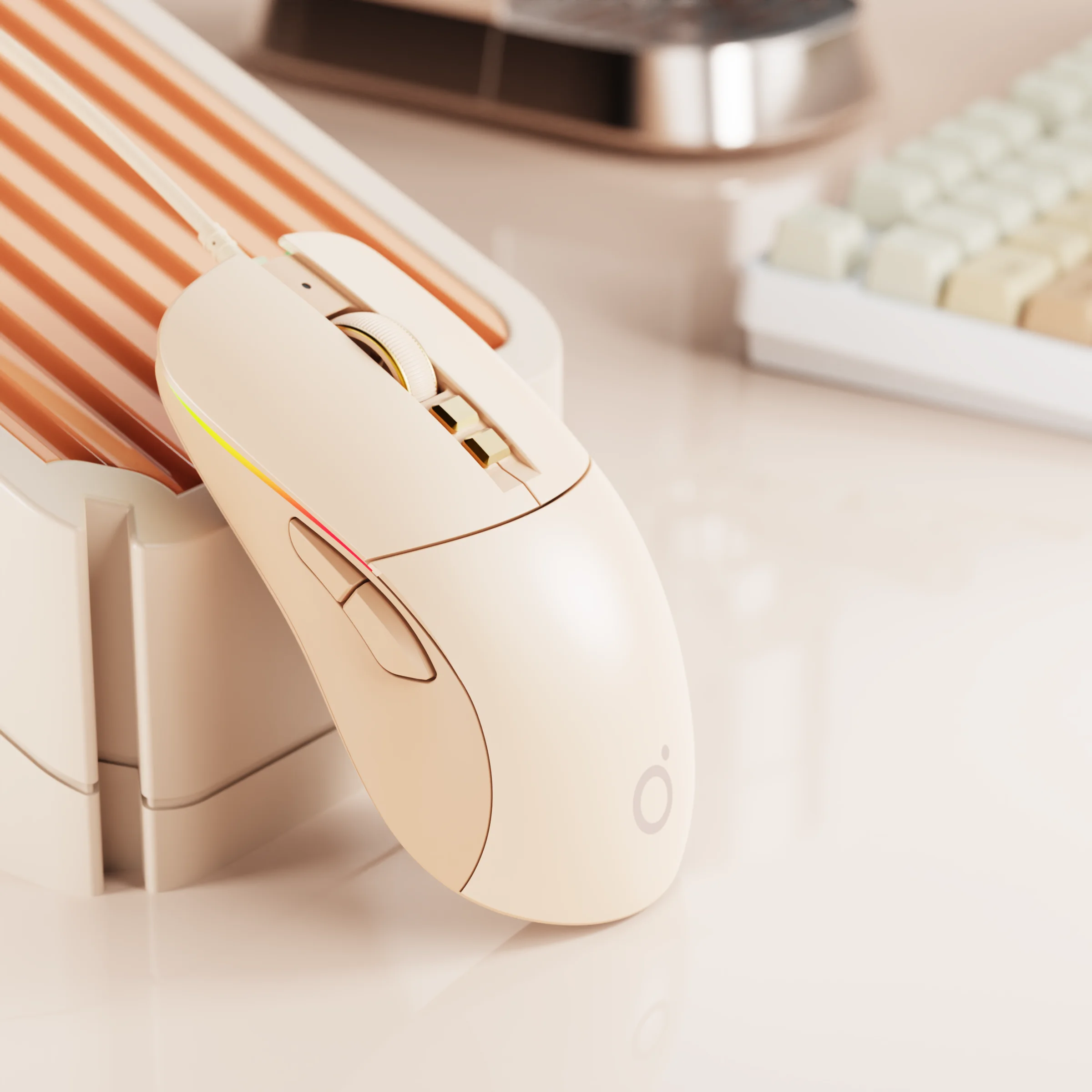 EWEADN G309 Wired Gaming Mouse, Rechargeable, Silent click, Ergonomic, for Office, Laptop, Desktop, eSports, Comfortable Grip