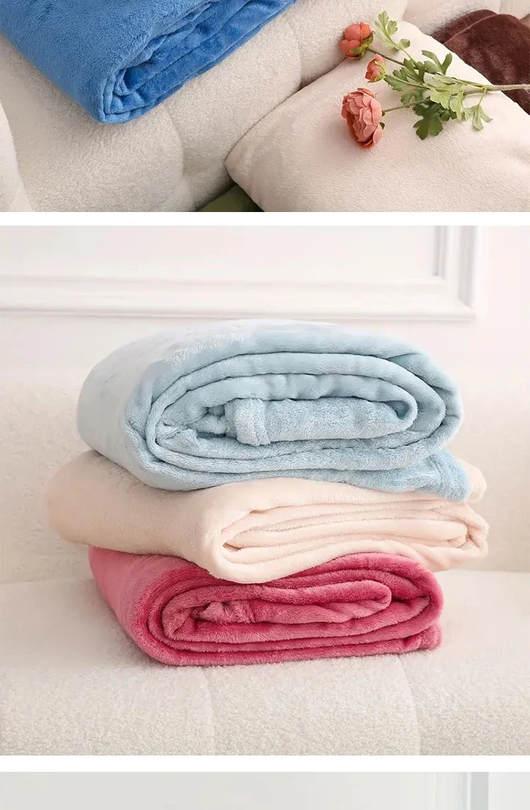 Description Picture 3 of itemKing Size Blanket Sofa B-Nightmares Before Christmas Warm Bed Fleece Custom Fluffy Soft Blankets for Winter Microfiber Bedding